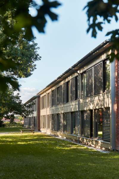 The smart decision – façade protected with aluminium cassettes from DS Stålprofil, Vilhelm Kiers Kollegium, Snogebæksvej 11-21, 8210 Århus